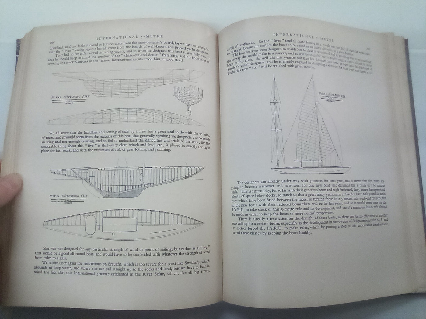 Thoughts on Yachts and Yachting (1952) by Uffa Fox