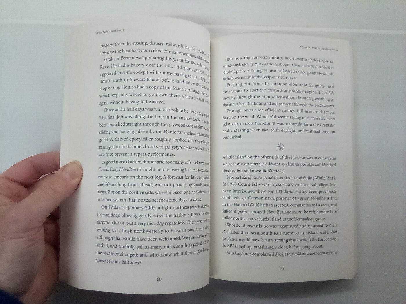 Swirly World Solo Voyages & Sails South by Andrew Fagan