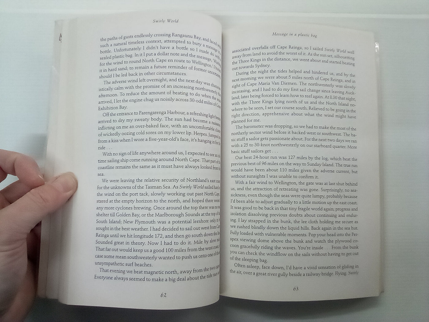 Swirly World Solo Voyages & Sails South by Andrew Fagan