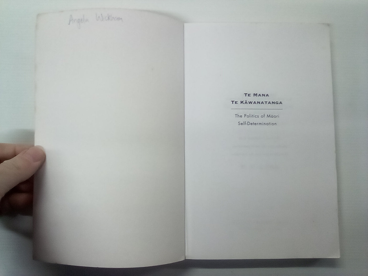Te Mana, Te Kawanatanga - The Politics of Māori Self-Determination by Mason Durie