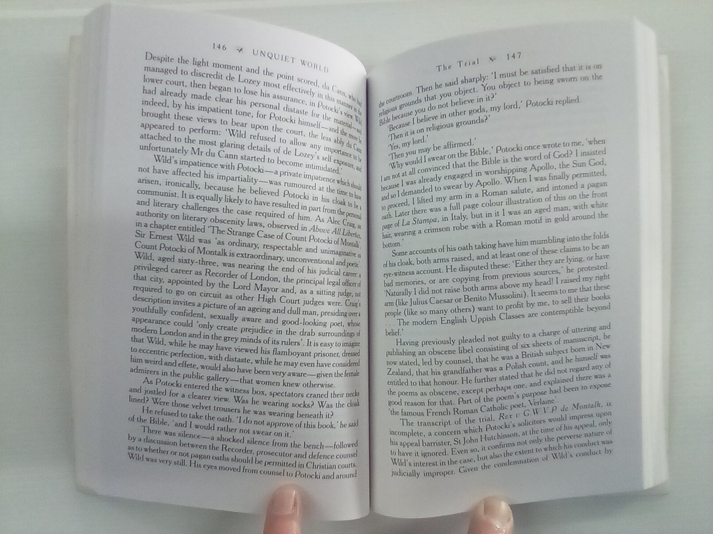 Unquiet World - The Life of Count Geoffrey Potocki de Montalk by Stephanie de Montalk