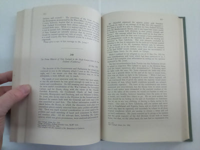 Documents Relating to New Zealand's Participation in WW2 1939-45 - Official History of New Zealand in the Second World War - 3 Volume set