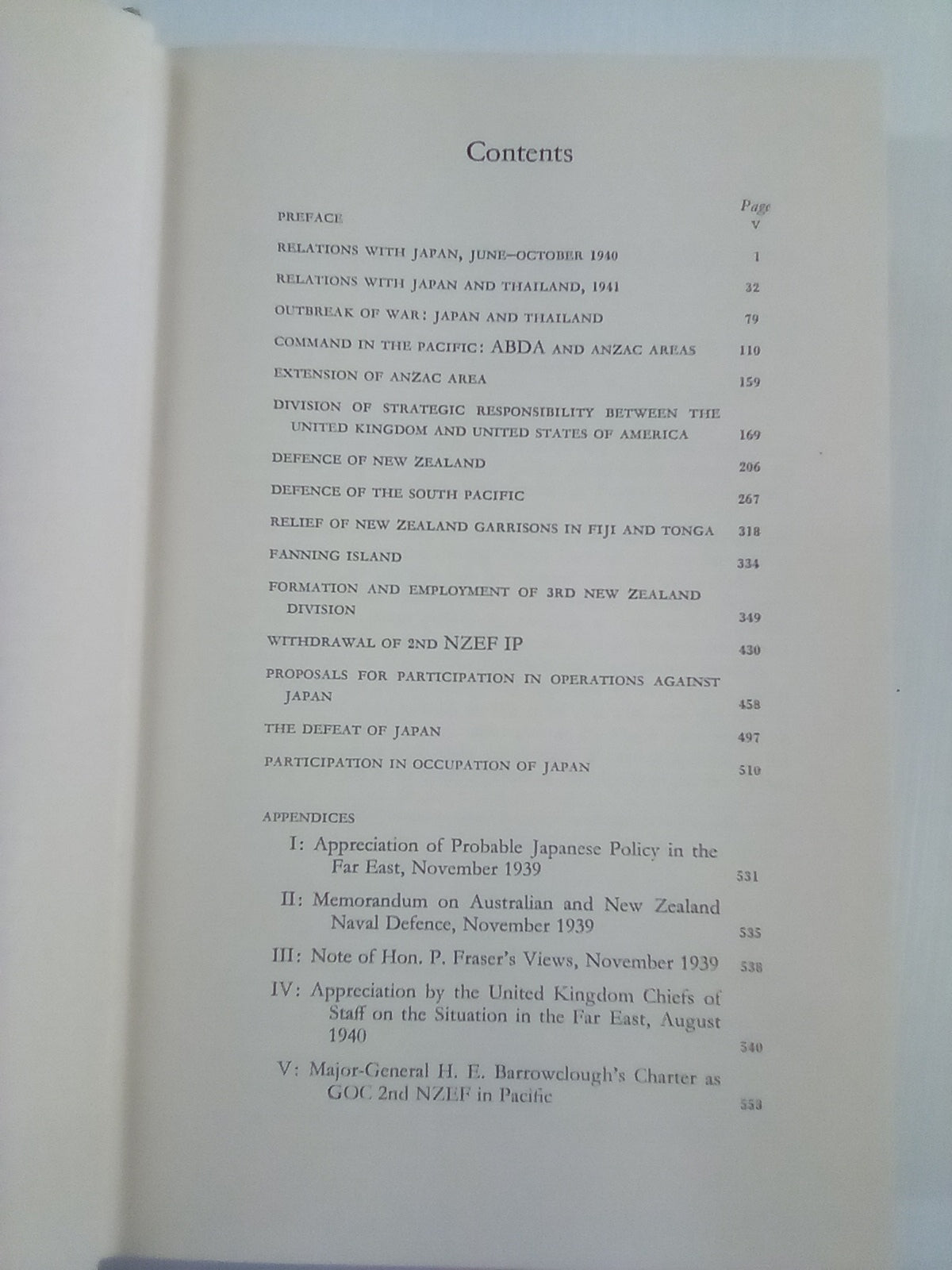 Documents Relating to New Zealand's Participation in WW2 1939-45 - Official History of New Zealand in the Second World War - 3 Volume set