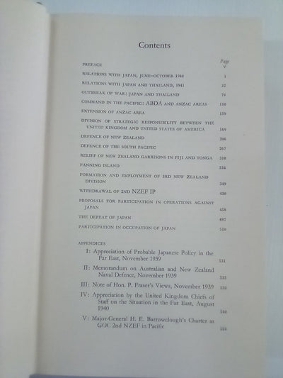 Documents Relating to New Zealand's Participation in WW2 1939-45 - Official History of New Zealand in the Second World War - 3 Volume set