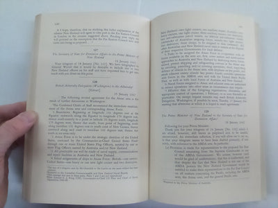 Documents Relating to New Zealand's Participation in WW2 1939-45 - Official History of New Zealand in the Second World War - 3 Volume set