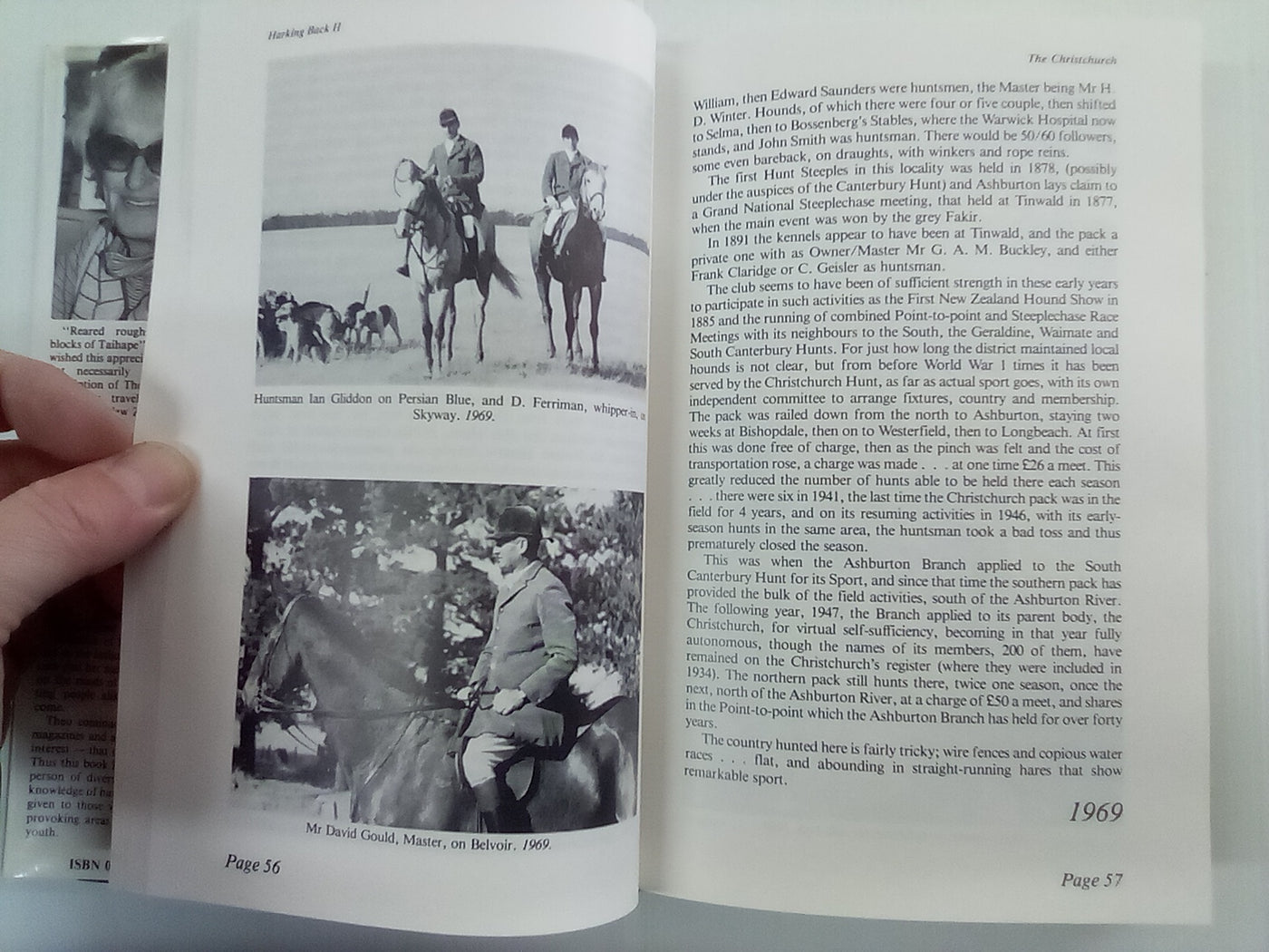 Harking Back II - A History of Hunting in New Zealand 1870-1989 by Theo Herbert