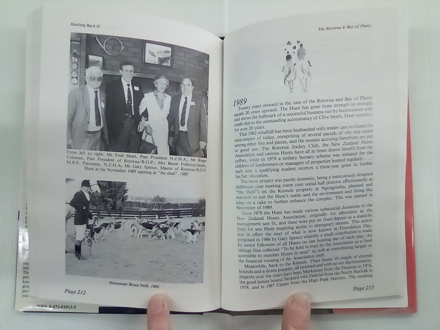 Harking Back II - A History of Hunting in New Zealand 1870-1989 by Theo Herbert