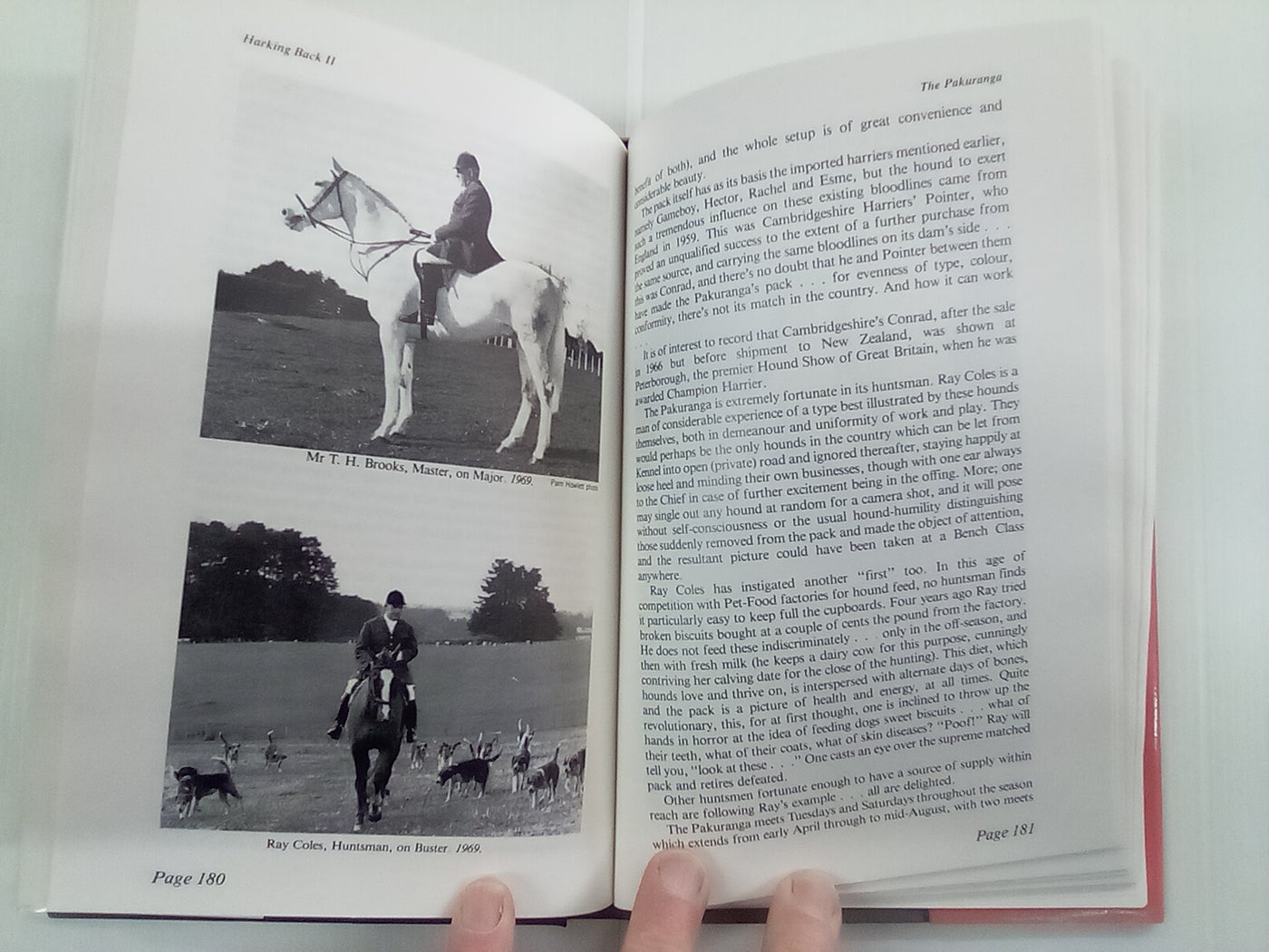 Harking Back II - A History of Hunting in New Zealand 1870-1989 by Theo Herbert
