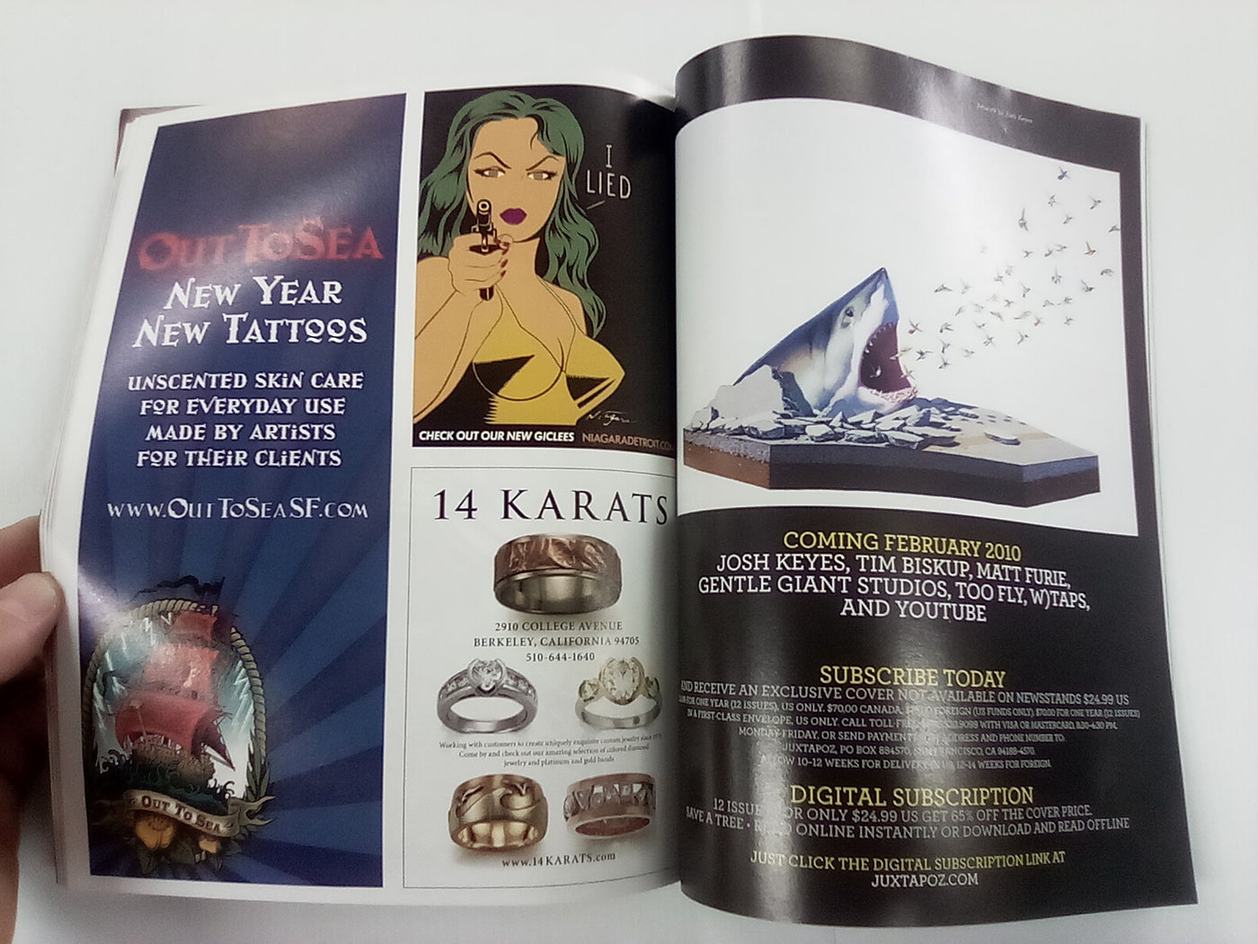 Juxtapoz Art & Culture Magazine - January 2010