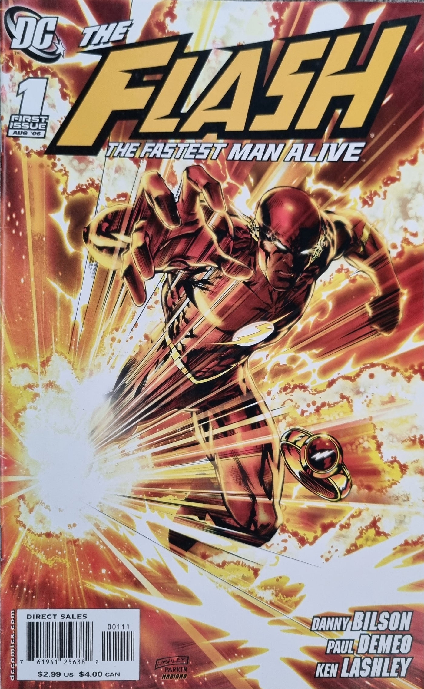 Flash: The Fastest Man Alive #1 (August '06)
