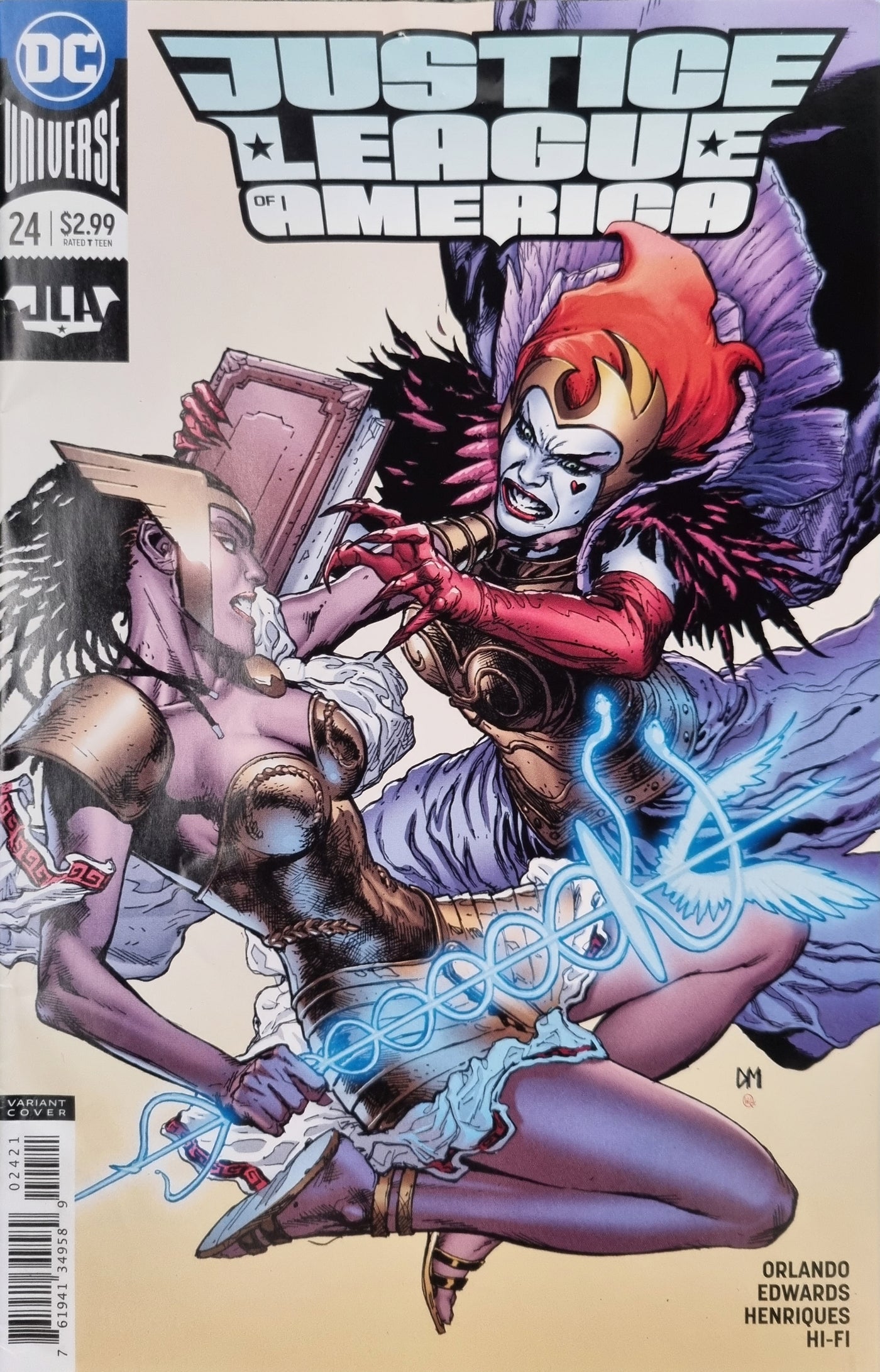 Justice League of America #24 Variant Cover