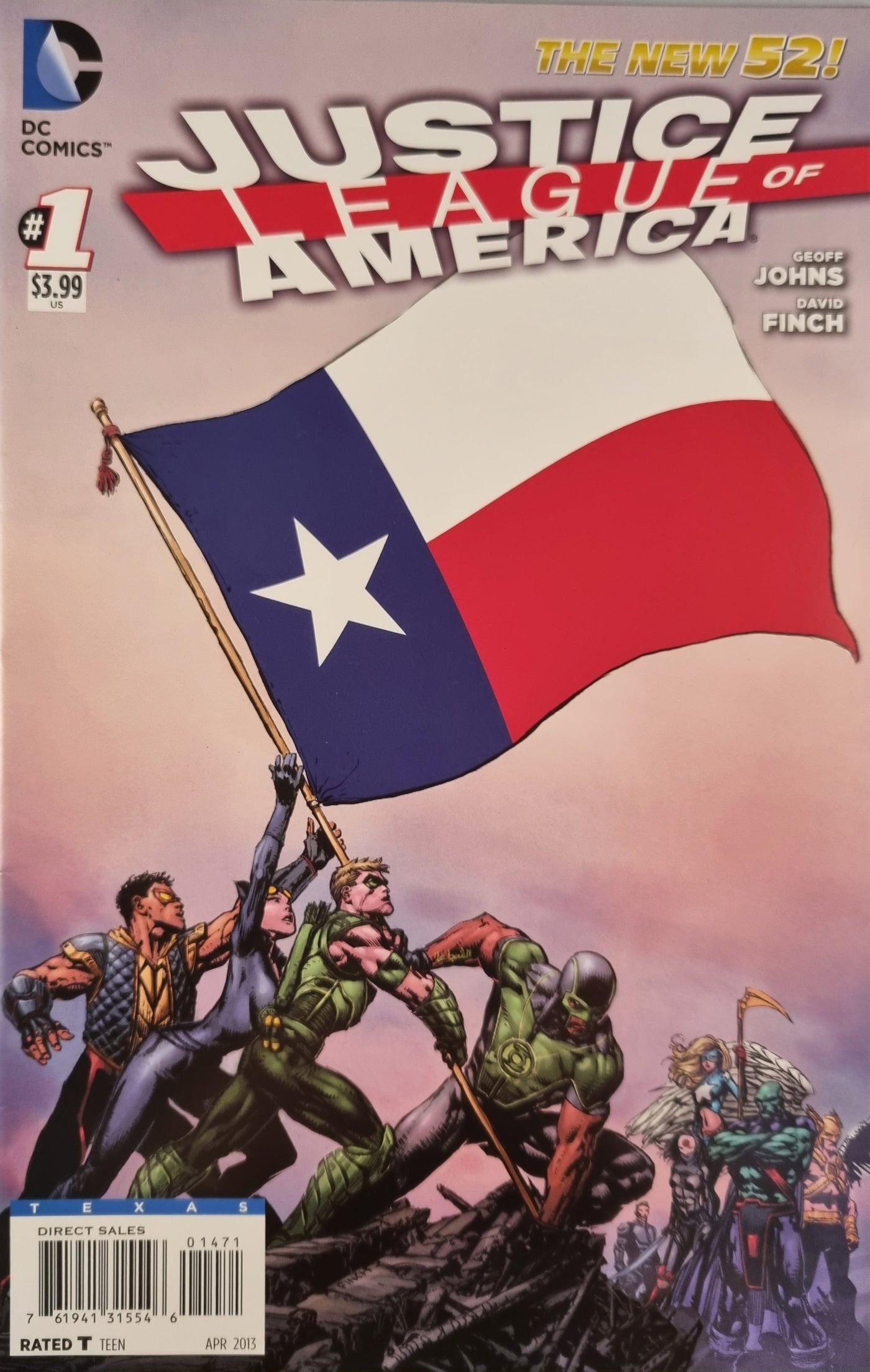 The New 52: Justice League of America #1