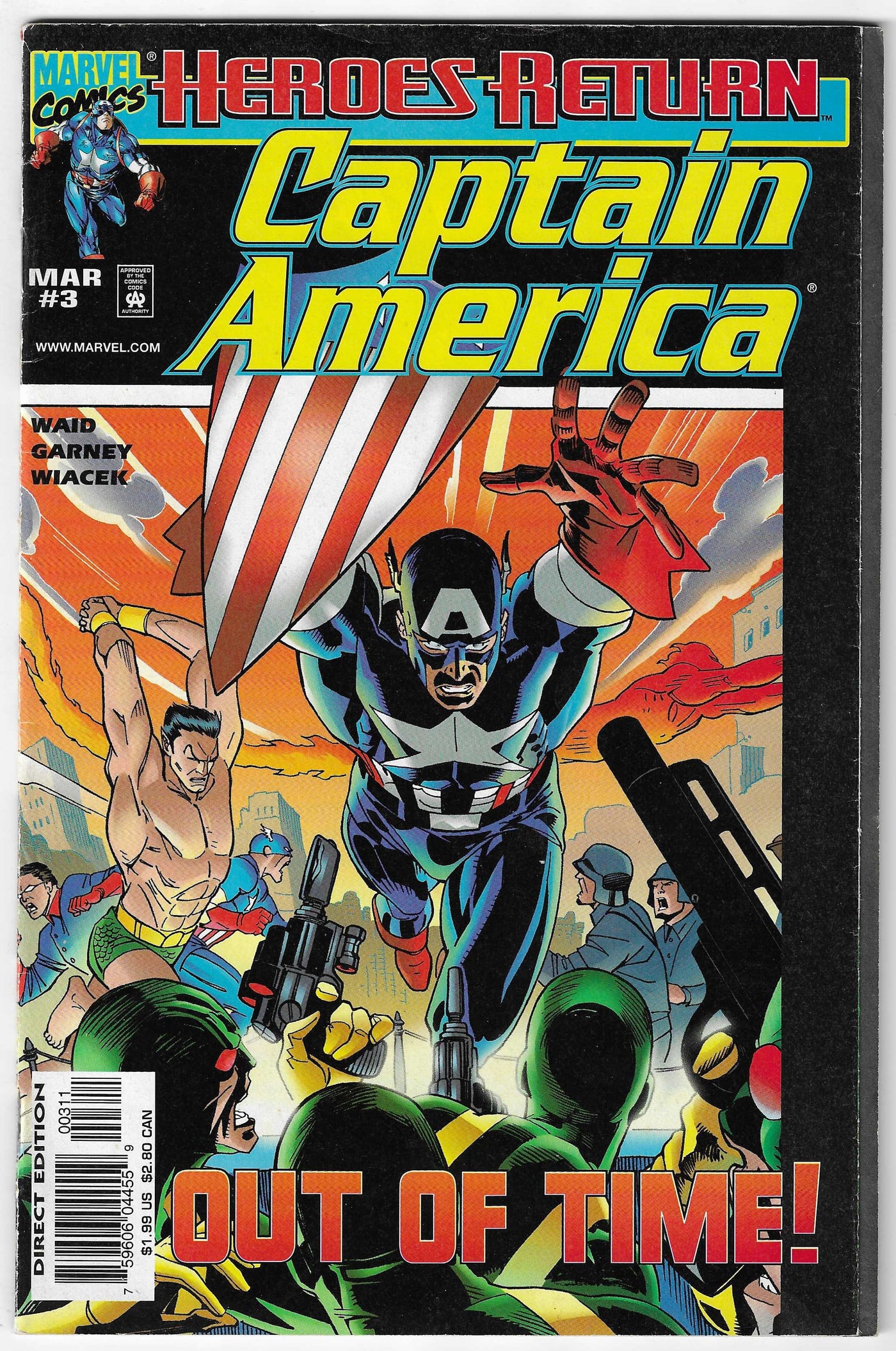 Captain America (Volume 3) #3
