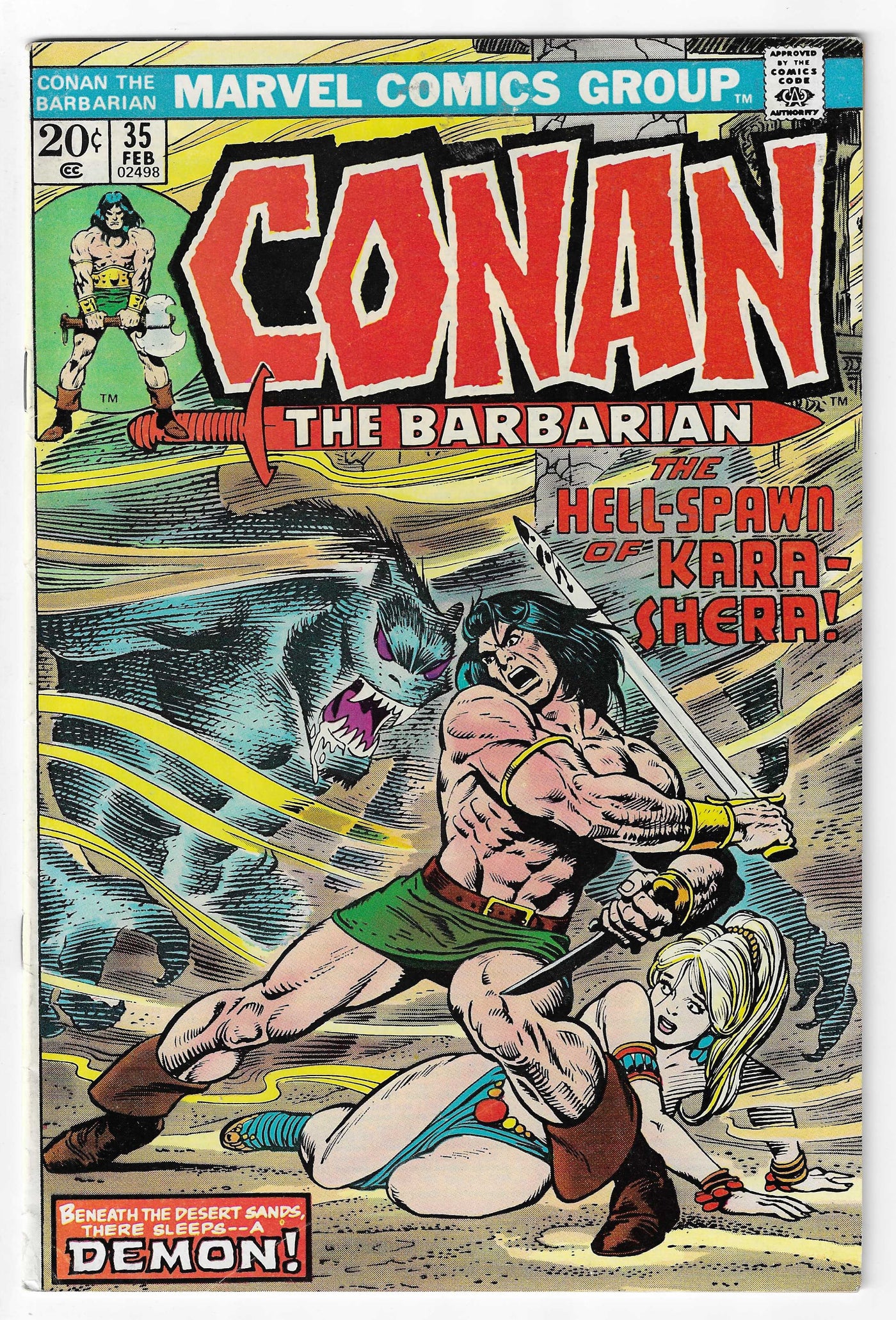 Conan the Barbarian (Volume 1) #35