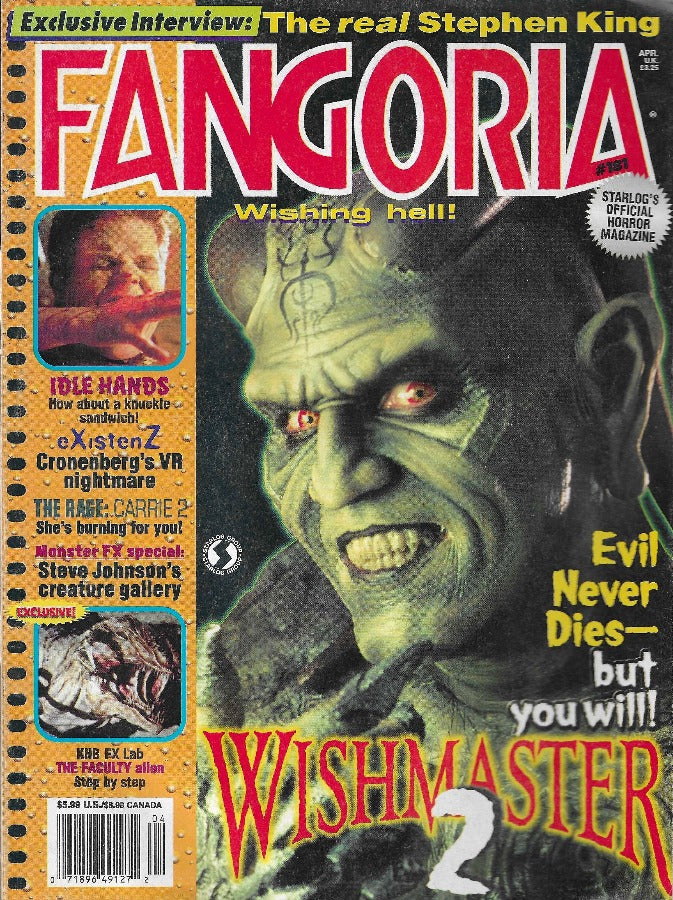 This is a photo of the actual pre-loved magazine. We've bagged it in an archival quality comic book bag to keep it safe. 