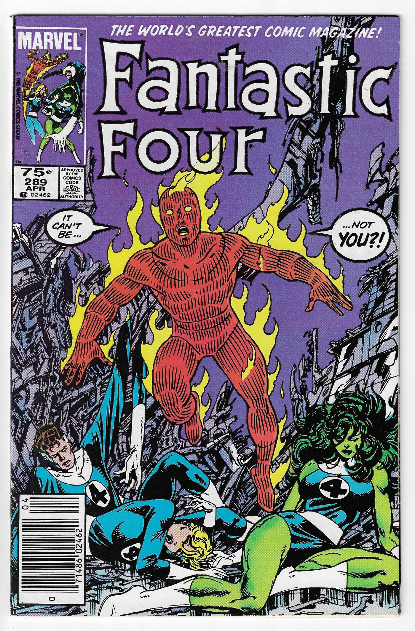 Fantastic Four (Volume 1) #289