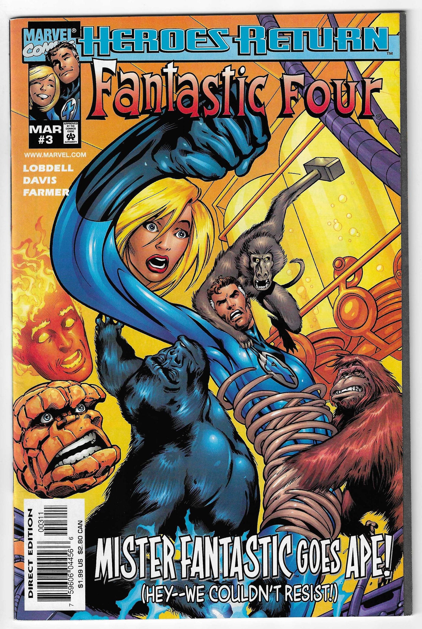 Fantastic Four (1998) #3