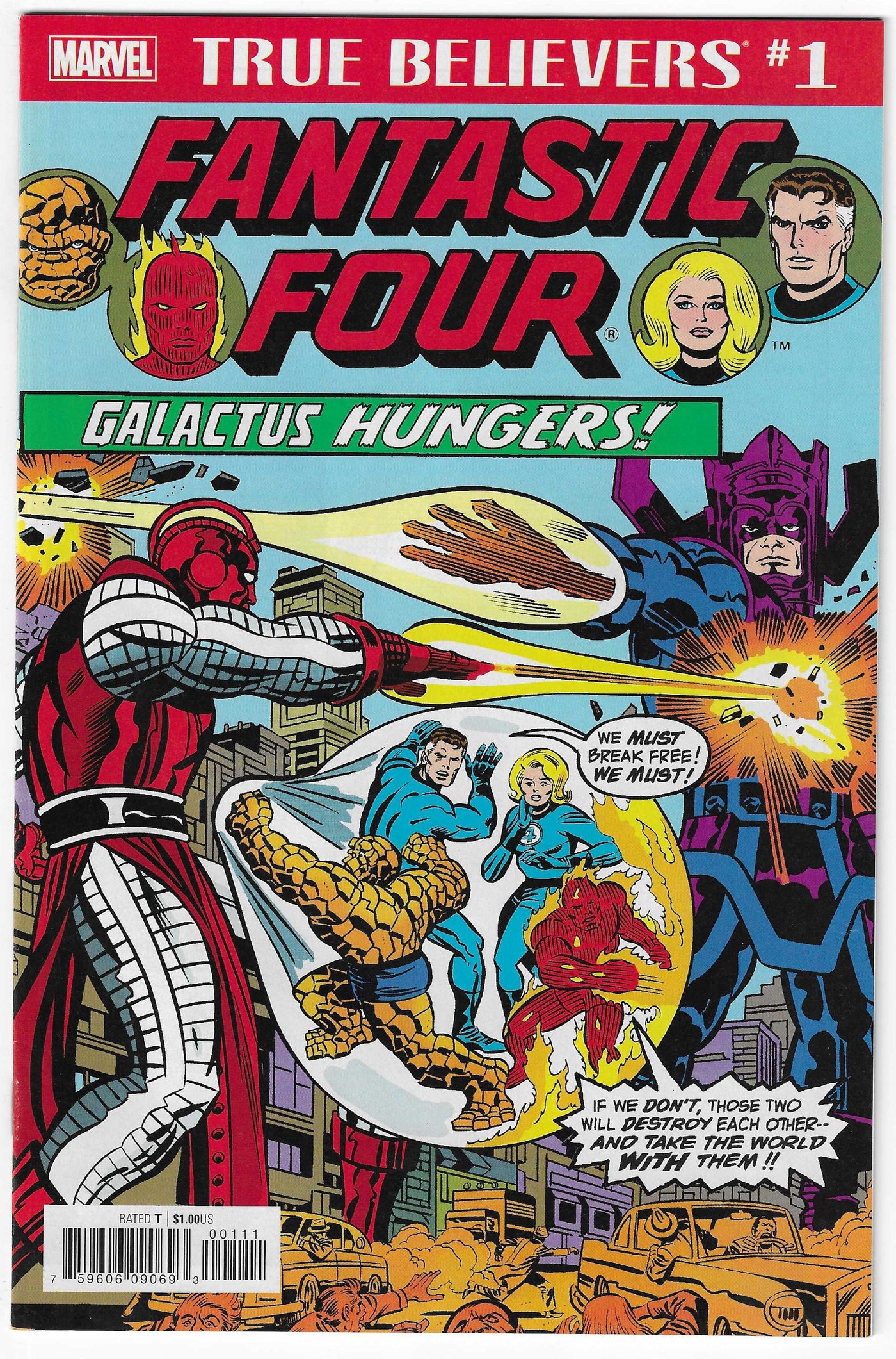 True Believers: Fantastic Four - Galactus Hungers (2018) #1