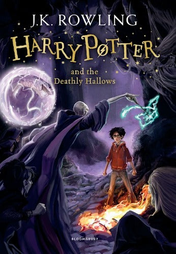 This is the cover of Harry Potter and the Deathly Hallows. It is a new book. If it is not quite what you're looking for, check our other listings or contact us to see if we have a used copy of the book.