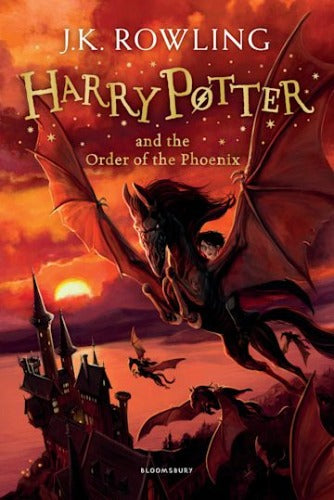 This is the cover of Harry Potter and the Order of the Phoenix. It is a new book. If it is not quite what you're looking for, check our other listings or contact us to see if we have a used copy of the book.