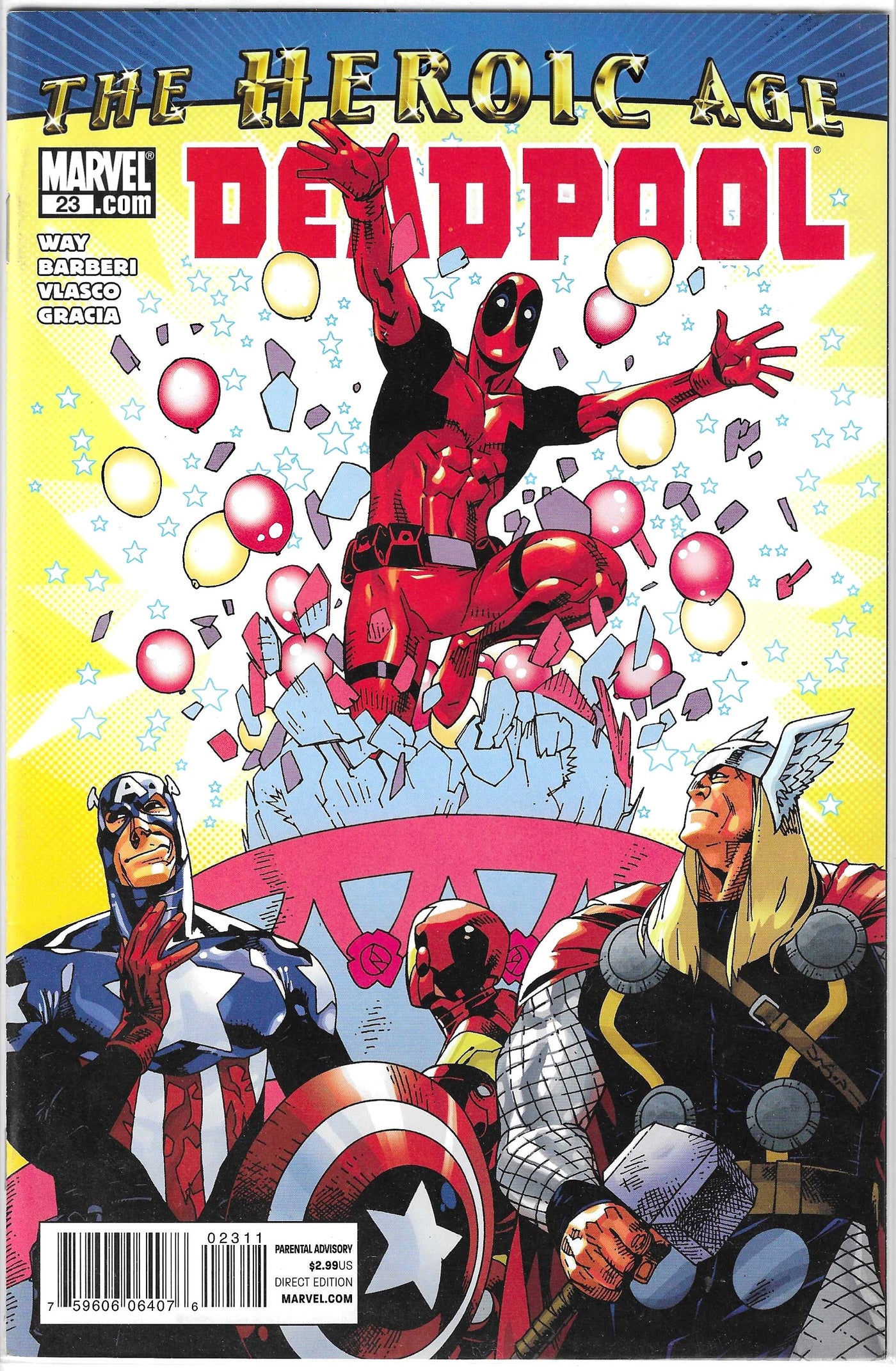 Deadpool #23 The Heroic Age