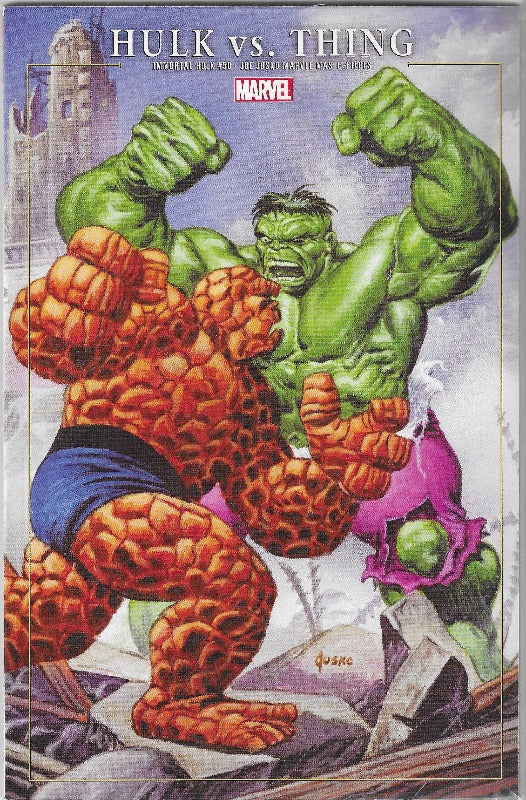 Immortal Hulk #50 Variant Cover: Hulk vs. Thing