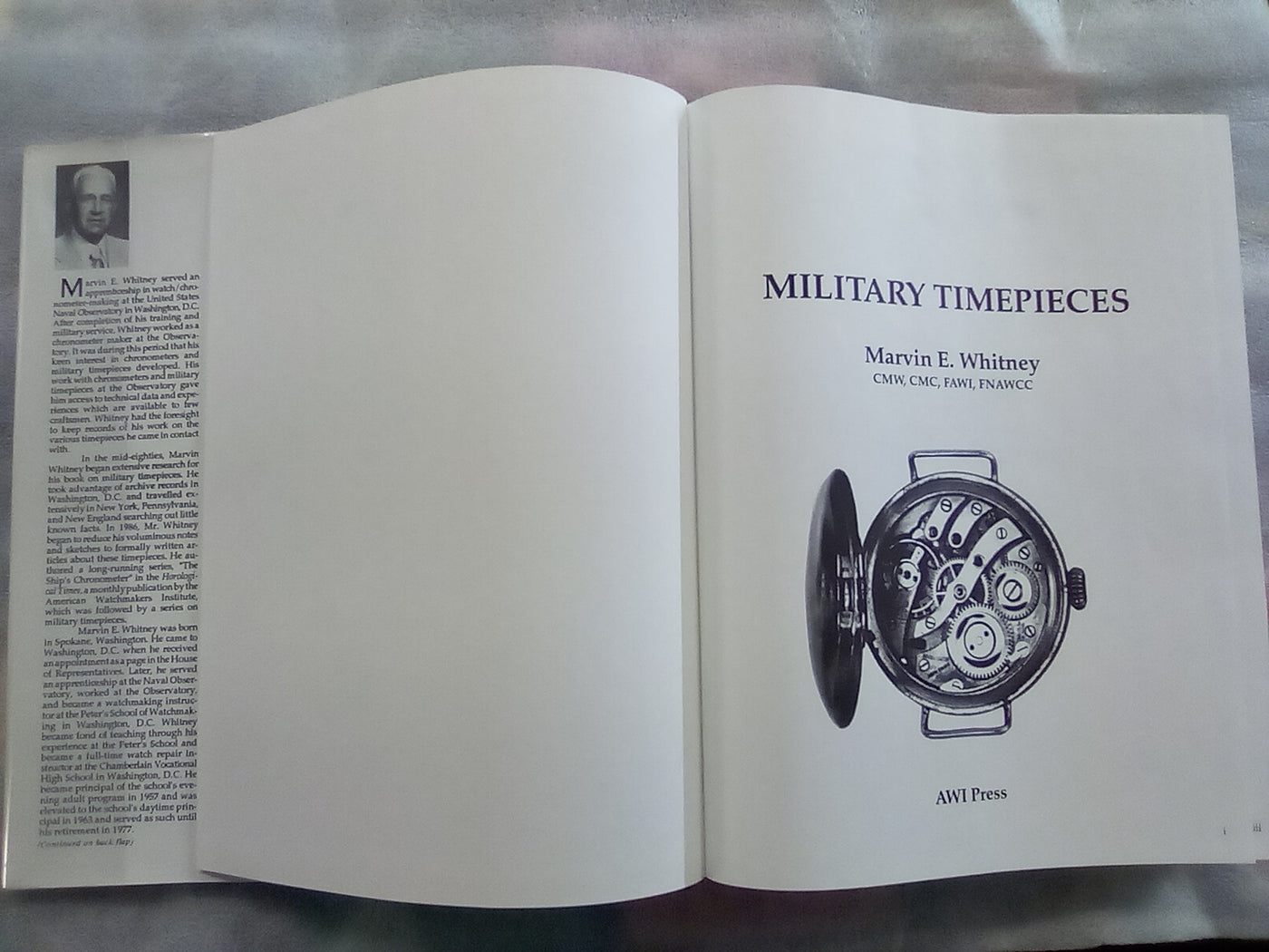 Military Timepieces by Marvin E. Whitney