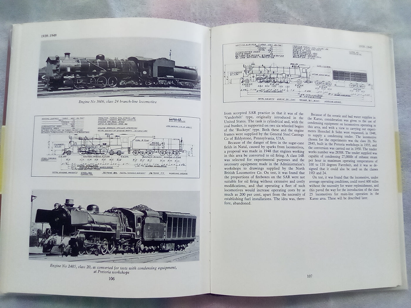 Steam Locomotives of the South African Railways - Volumes 1 & 2