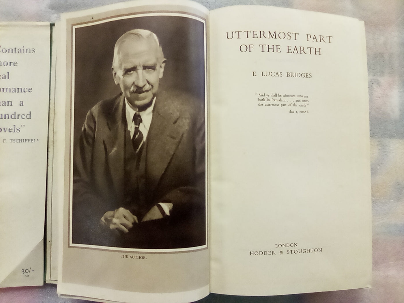 Uttermost Part of the Earth by E. Lucas Bridges