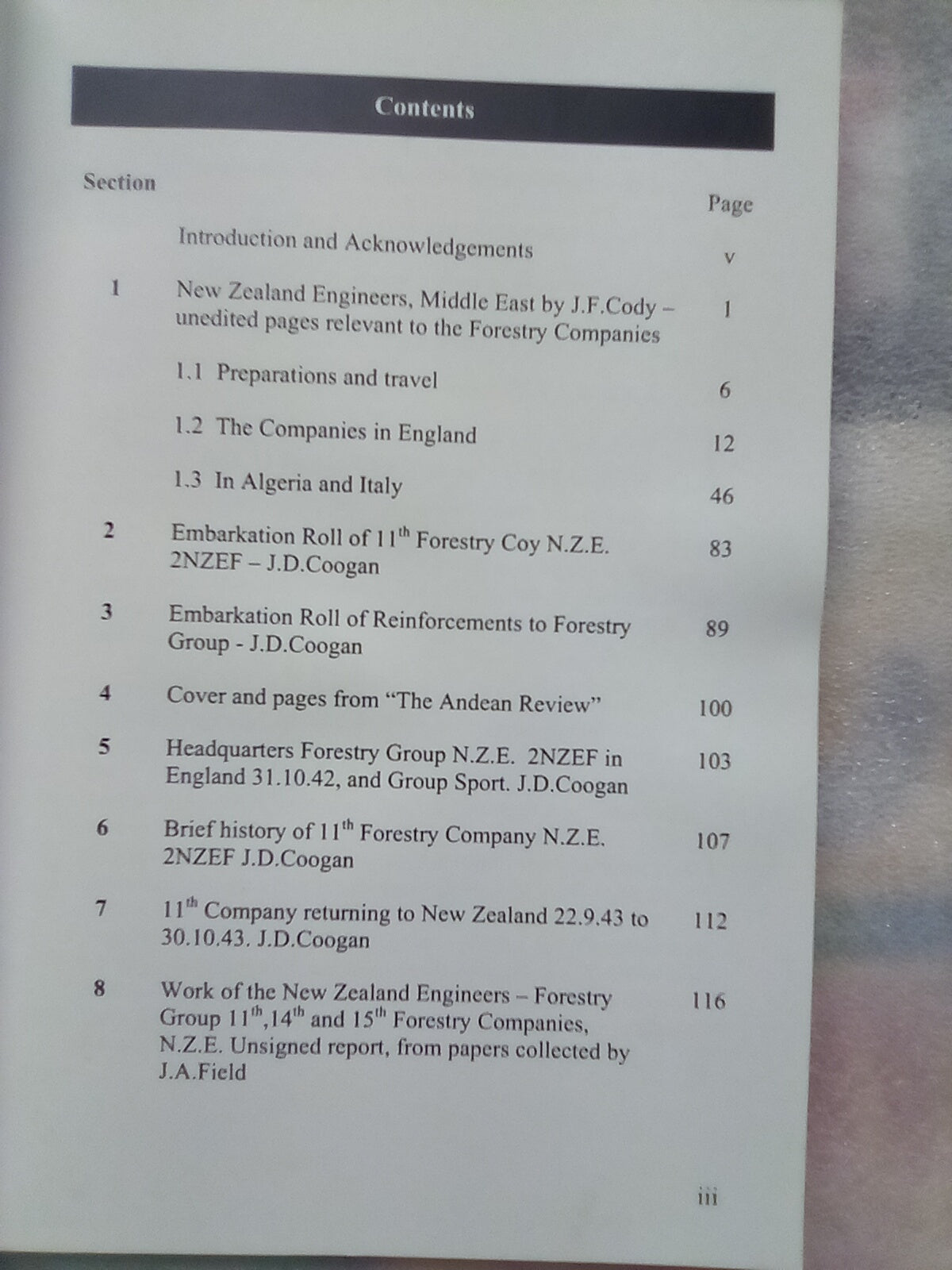 New Zealand Forestry Companies in Britain and Europe During the Second World War 1939-1944