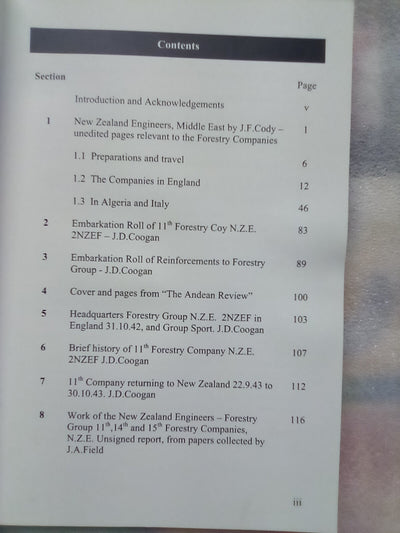 New Zealand Forestry Companies in Britain and Europe During the Second World War 1939-1944