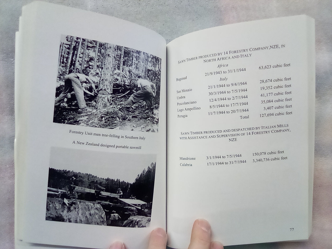 New Zealand Forestry Companies in Britain and Europe During the Second World War 1939-1944
