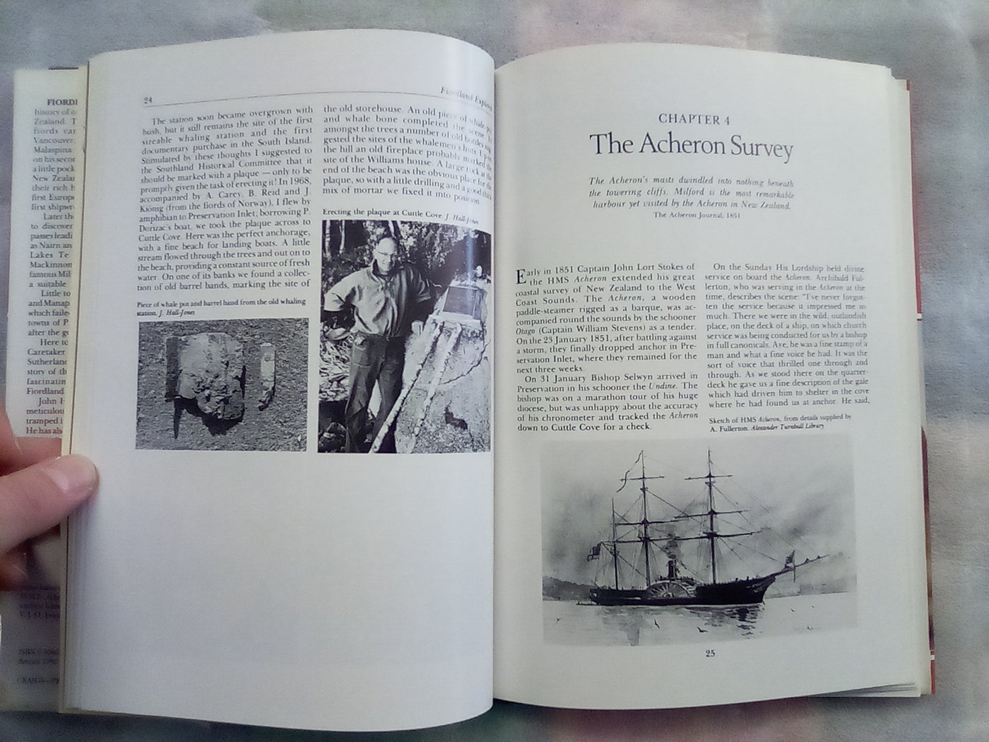 Fiordland Explored - An Illustrated History by John Hall-Jones