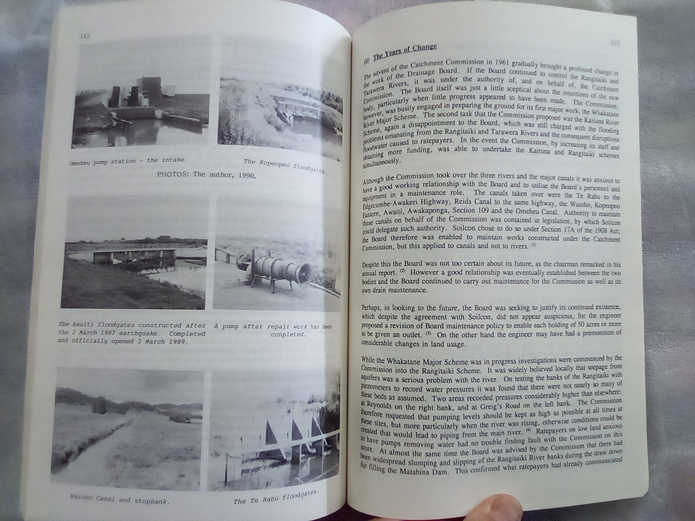 The Rangitaiki 1890-1990 - Settlement and Drainage by Walter H. Gibbons