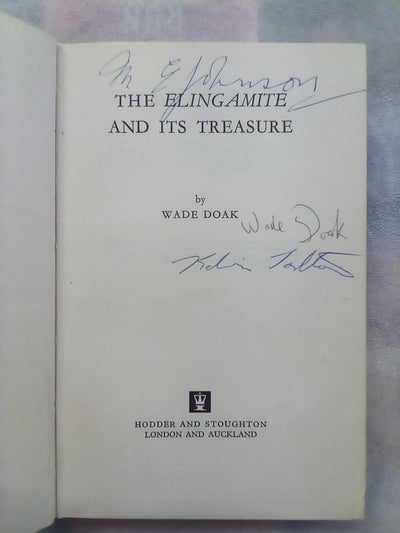 The Elingamite and its Treasure by Wade Doak (Signed copy)