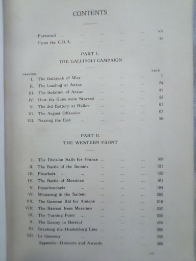 New Zealand Artillery in the Field 1914-18 by Lieut. J.R. Byrne