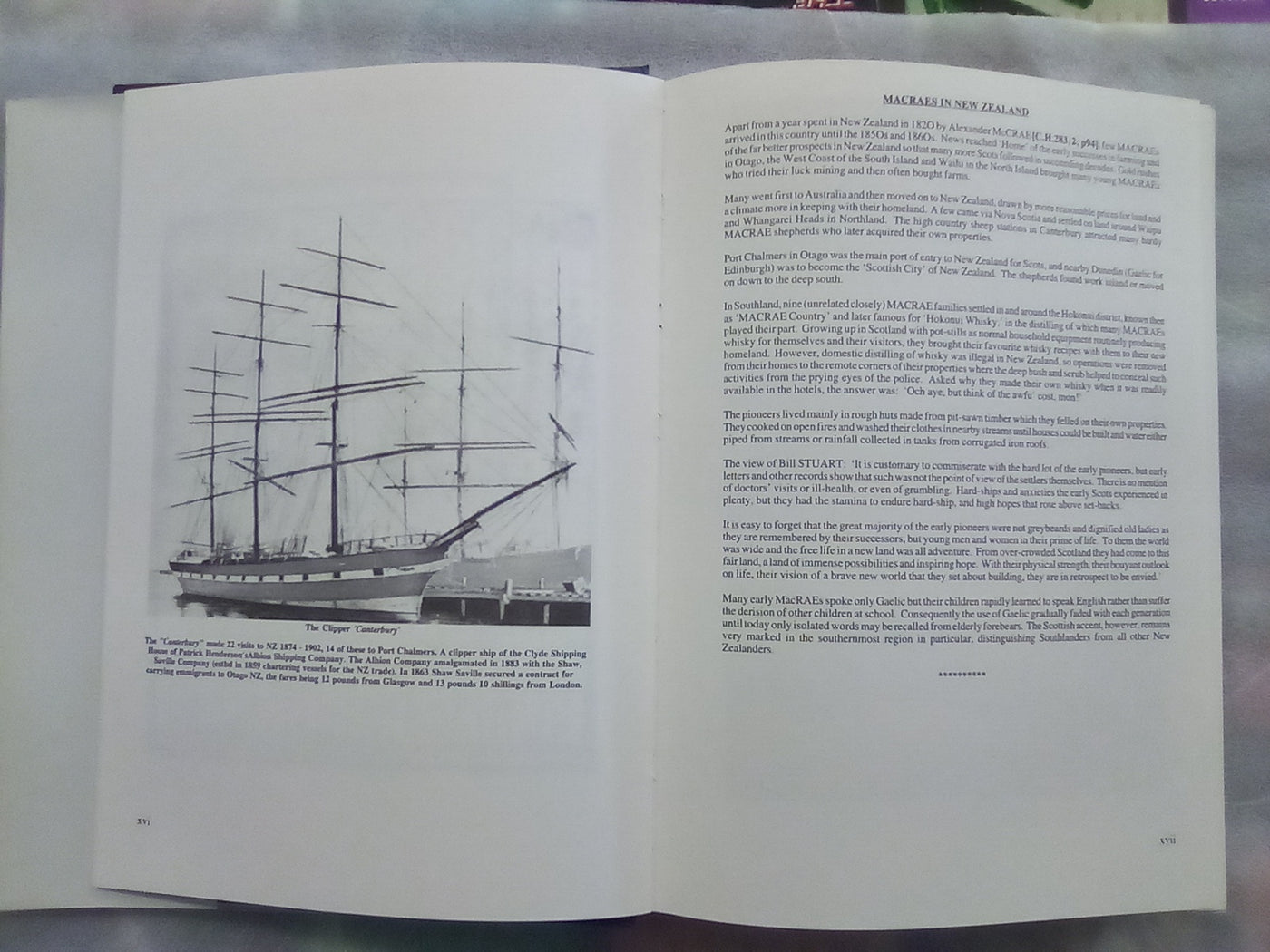 Macraes to New Zealand - Genealogies of Clan Macrae in New Zealand