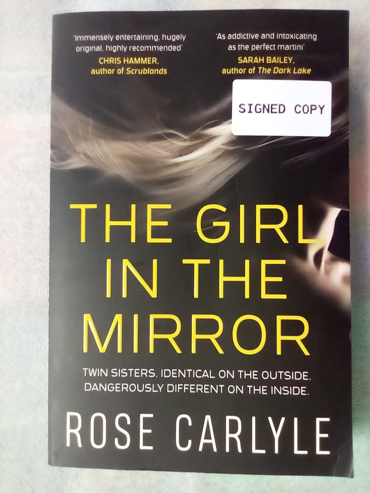 The Girl in the Mirror by Rose Carlyle (Signed Copy)