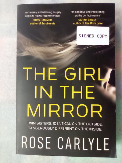 The Girl in the Mirror by Rose Carlyle (Signed Copy)