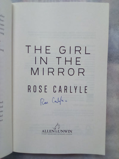 The Girl in the Mirror by Rose Carlyle (Signed Copy)