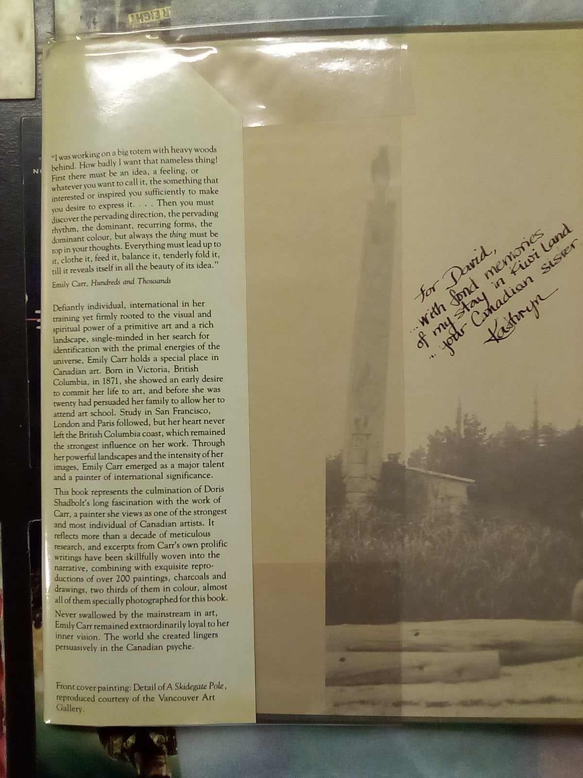 The Art of Emily Carr by Doris Shadbolt