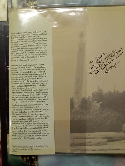 The Art of Emily Carr by Doris Shadbolt