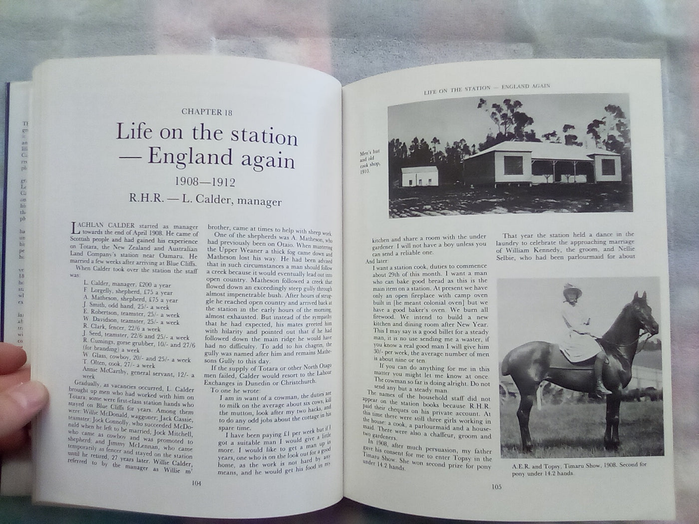 Blue Cliffs - The Biography of a South Canterbury Sheep Station 1856-1970
