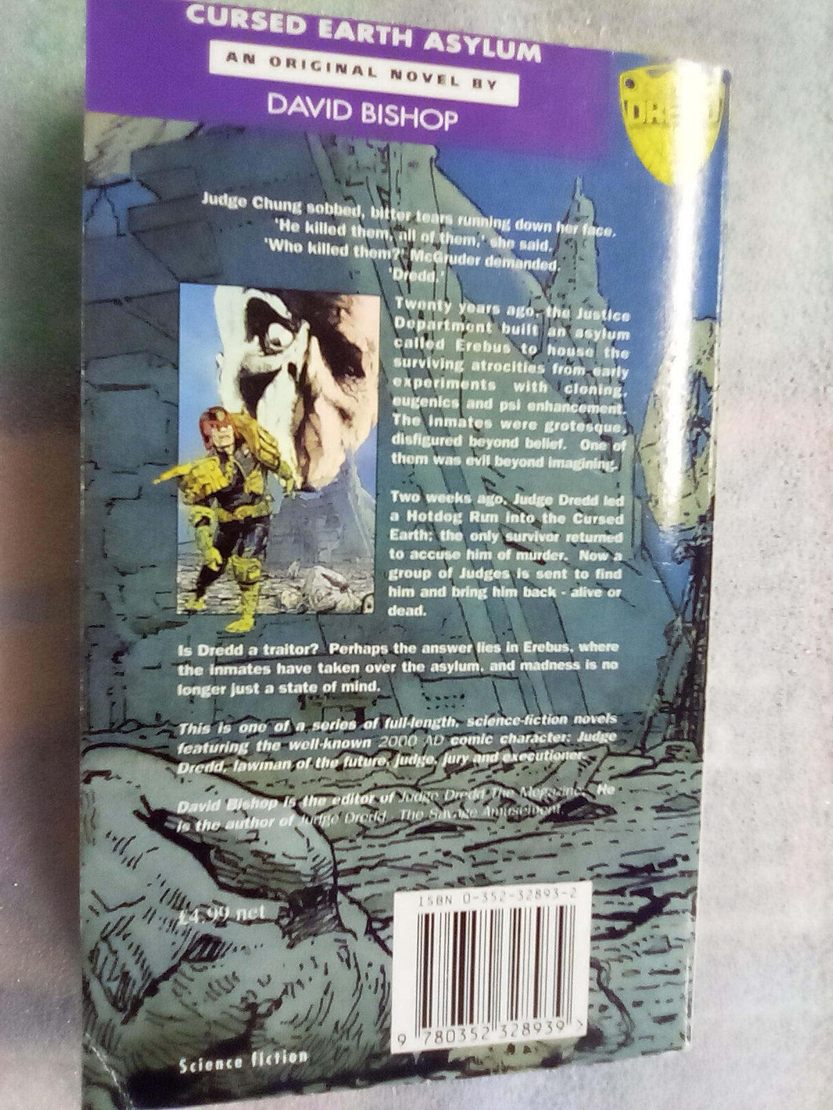 Judge Dread - Cursed Earth Asylum (Novel)