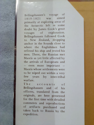 Bellingshausen - A Visit to New Zealand 1820
