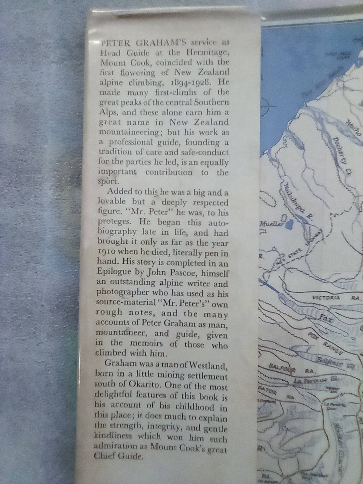 Peter Graham Mountain Guide - an Autobiography (1965 1st. Edition)
