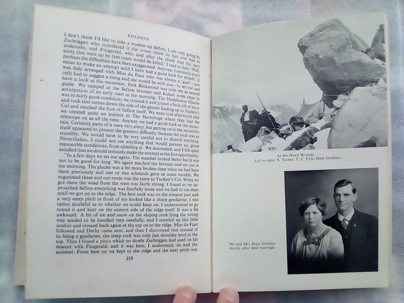 Peter Graham Mountain Guide - an Autobiography (1965 1st. Edition)