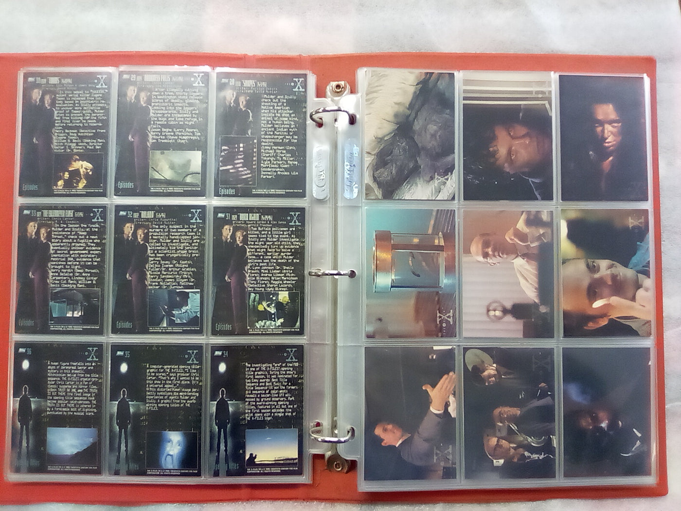 134 Topps X-Files Trading Cards (1996)