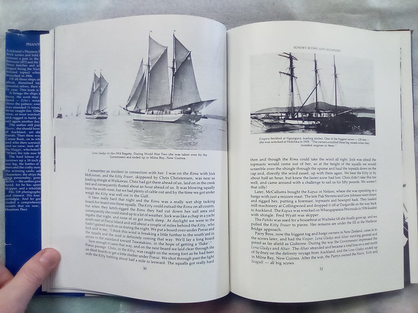 The Phantom Fleet - The Scows and Scowmen of Auckland