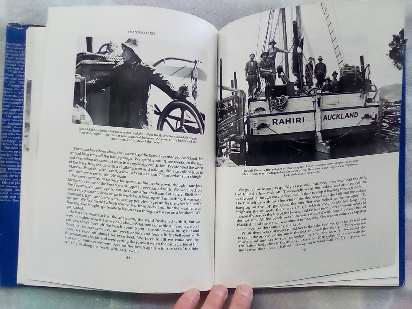 The Phantom Fleet - The Scows and Scowmen of Auckland